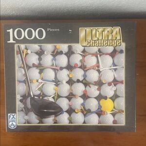 FX Schmid Puzzle Ultra Challenge  1000 Pieces “Singled Out” Golf Puzzle 2007